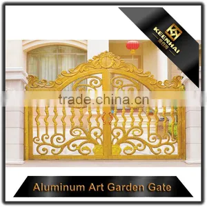 Garden Decoration Powder Coated Cast Aluminum Garden Arch Gate thumbnail-4