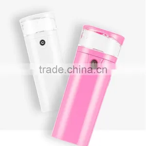 Multifunction Electrical Mini Nano Facial Mist Sprayer, Air Humidifier With Colorful Portable Power Bank thumbnail-5