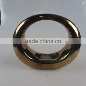 Electroplated Gold Round Ceramic Vase thumbnail-1