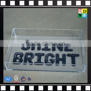 Wholesale Sale Acrylic Serving Trays Plexiglass Shower Tray Bath Tray thumbnail-1