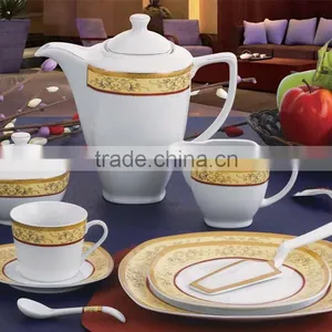 Crockery Porcelain Tea Set thumbnail-1