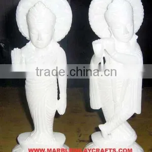 Marble Radha Krishna Idols thumbnail-1