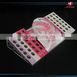China Manufacturer Wholesale Desktop Rotating Acrylic Lipstick Organiser, Lipstick Display Stand thumbnail-5