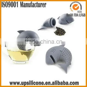 Eco-Friendly Shark Shape Silicone Tea Infuser ,Silicone Shark Shape Tea Infuser,Tea Strainers thumbnail-5