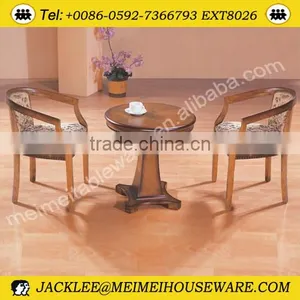 NEW STYLE! Antique Wooden Coffee Table and Chair thumbnail-1