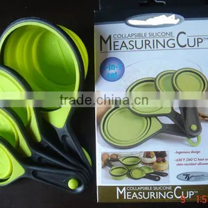 BSF-004 Silicone 4pcs Measuring Cup Set thumbnail-1