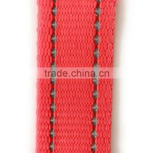 Reflective Webbing Strap, Custom Reflective Nylon Webbing for Pet Leash, Outdoor Furniture Nylon Webbing With Reflective Strip thumbnail-4