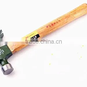 Claw Hammer With Green Round Head thumbnail-3