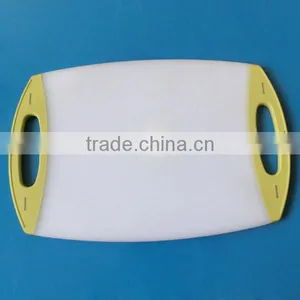Fashion Plastic Cutting Board,white and Yellow thumbnail-1