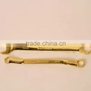 Combination Wrench With Yellow Nickle Finishing thumbnail-1