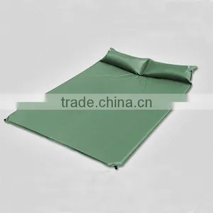 Double Person Polyster High Density Memory Self Inflatable Camping Mattress thumbnail-1