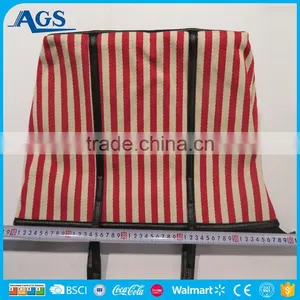 Classic Style Double Color Striped Large Tote Bag for Women thumbnail-2