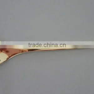 Elegance Silver 18/0 Gold Plated Spoon With Ceramic Handle for Promotional Gold Spoon Gift thumbnail-3