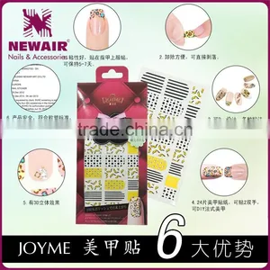 2017 PET Material Adhensive New Style Nail Art Sticker thumbnail-4