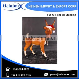 Factory Direct Sale Funny Reindeer Standing thumbnail-4