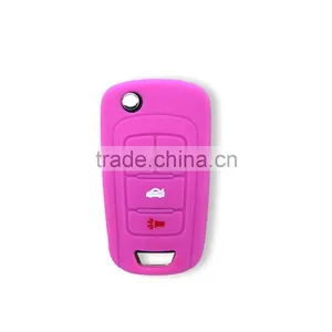 2017 Oem Smart High Quality Car Remote Shell Popular Rubber Silicone Car Key Cover for Buick Folding Key Fob Cover thumbnail-6