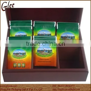 Exquisite Personalized Wood Tea Bags Storage Box thumbnail-1