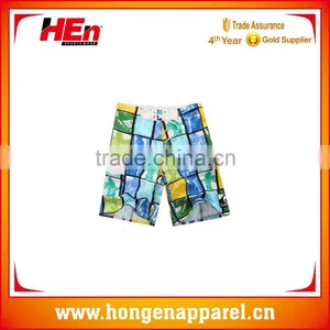 Hongen Apparel Manufacturer Supply Beach Party Wear/boy Underwear Boxer Shorts/men Beach Shorts thumbnail-1