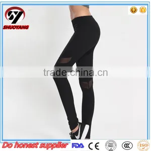 Factory Wholesale Custom Design Mesh Yoga Pants Women's Sportswear Yoga Wear thumbnail-1