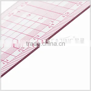 Kearing High Quality 60cm Fashion Design Garment Rulers Straight Pattern Making Ruler With Grading Grids # 8005 thumbnail-5