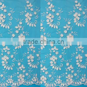 Fashion African Tull Embroidery 3d Lace Dress Fabric thumbnail-2