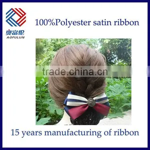 Polyester Satin Ribbon Bows Making For Lady thumbnail-6