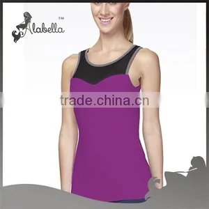 Custom Women's Professional Slim Fit Running/jogging Tops Wear/tank Tops Vest thumbnail-1