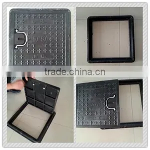 Polymer Square Fiber Manhole Cover thumbnail-3