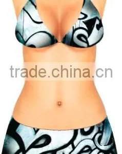 Beijing Split Bermuda Triangle Tie Bikini thumbnail-1