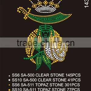Custom Rhinestone/Acrylic /Gem Stone Glitter Hot Fix Rhinestone for Clothing thumbnail-3