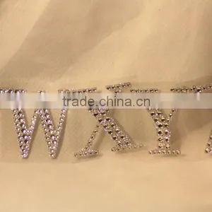 3D Glitter Crystal Stone Letters Laptop Stickers thumbnail-5