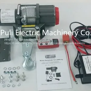 4500lb Electric Winch Atv Good Quality Recovery Winches thumbnail-1