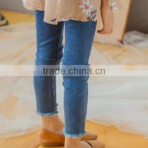 Zm35739a New Model Autumn Girls Jeans Pants Casual Kids Trousers thumbnail-2