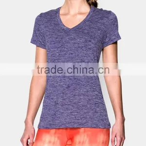 Slim Fit Womens t Shirt, Tri-blend t Shirt Wholesale, Womens Gym t Shirt thumbnail-5