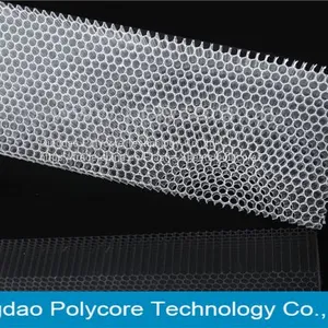 Waterproof Light Weight Stiffness Strength PC Honeycomb Core thumbnail-2
