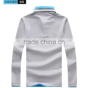 Custom Made Men Women Long Sleeve Polo t Shirts thumbnail-5
