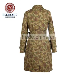2017 Lady's New Fashion Camouflage Softshell Windproof Jacket for Spring Autumn Season thumbnail-3