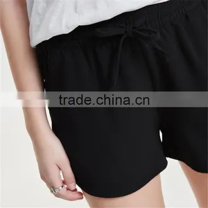 2016 Summer Hot Sale Casual Turn-up Hem Track Shorts Sport Women thumbnail-4
