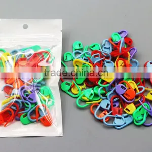 50 PCSMixed Color Corchet Sewing Knitting Ring/Stitch Closed Maker thumbnail-1