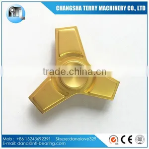 2017 New Type 360 Degree Rotation Metal Triangle Hand Spinner Ultra Durable EDC Fidget Toy thumbnail-1