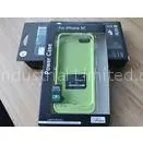 Custom Backup Power Case Battery Charger Case Cover for IPhone 5C 2600mAh thumbnail-1