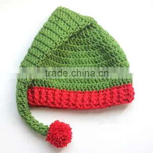 Kid Diy Crochet Kit Christmas Tree Tail Blanket and Elf Hat thumbnail-1