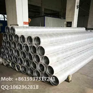 V Shape Profile Wire Wrapped Screen /continuous Slot Johnson Water Well Screens thumbnail-1