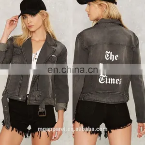 China Wholesale Denim Jackets Suppliers Custom Printed Denim Jacket thumbnail-1