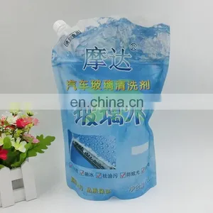 Factory Manufacture Customized 2L Glass Water Packaging Bag,liquid Packaging Plastic Spout Pouch thumbnail-1