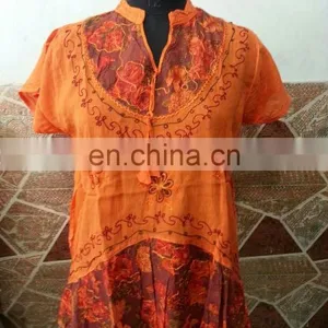Jaipuri Cotton Kurti thumbnail-1