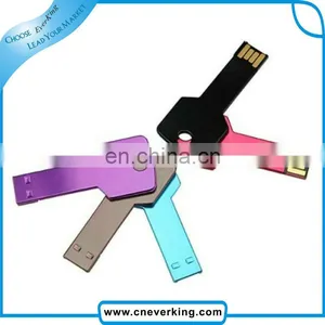 Grade A Flash Chipest 4gb Metal Key Usb thumbnail-1