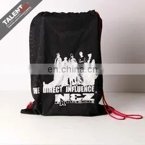 Wholesale Custom Waterproof Nylon Drawstring Advertising Nylon and Brand Bag thumbnail-1