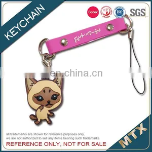 2016 Fashionanle Cute Custom 3D Design Soft PVC Keychain thumbnail-6