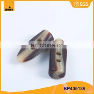 Fancy Resin Polyester Imitation Ox Horn Button BP40513 thumbnail-4